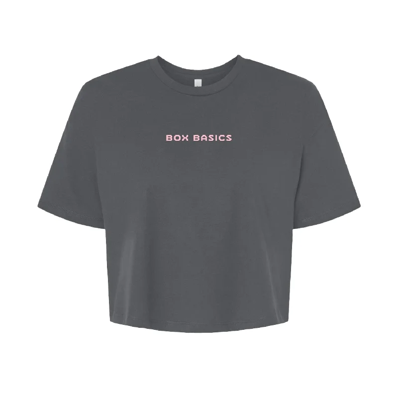 Women's Box Basics Boxy Tee Lace Blend Ribbed Blend Corduroy Blend