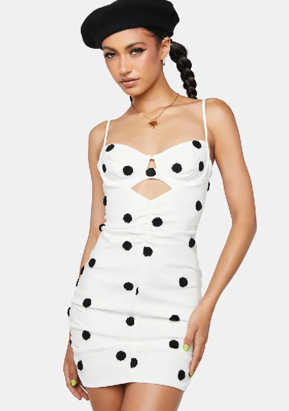 Abigail Mini Dress Trendy Tie-Dye Mini Dress