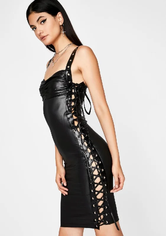 Addicted To U Mini Dress Fashionable Mini Dress with Frills
