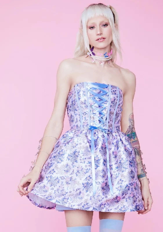 Are We Human Dragon Print Mini Dress Cozy Knitted Mini Dress
