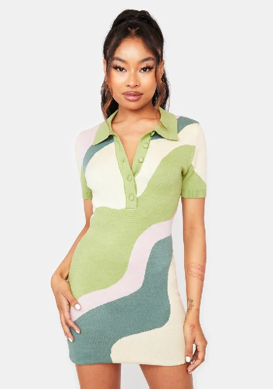 Born To Be Alive Mini Dress Stylish Floral Print Mini Dress
