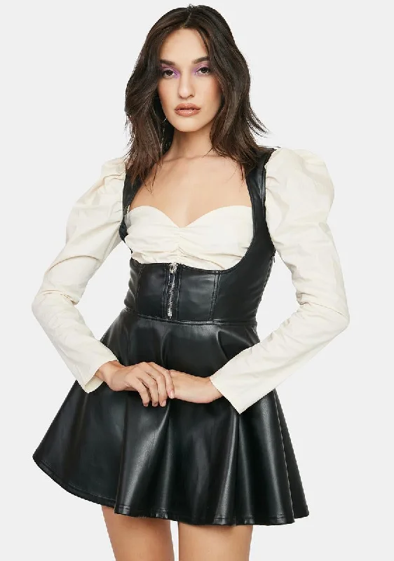 Dare To Try Mini Dress Elegant Off-Shoulder Dress Mini