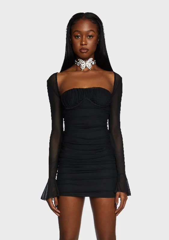 Jet Life Mini Dress Cozy Cotton Mini Dress