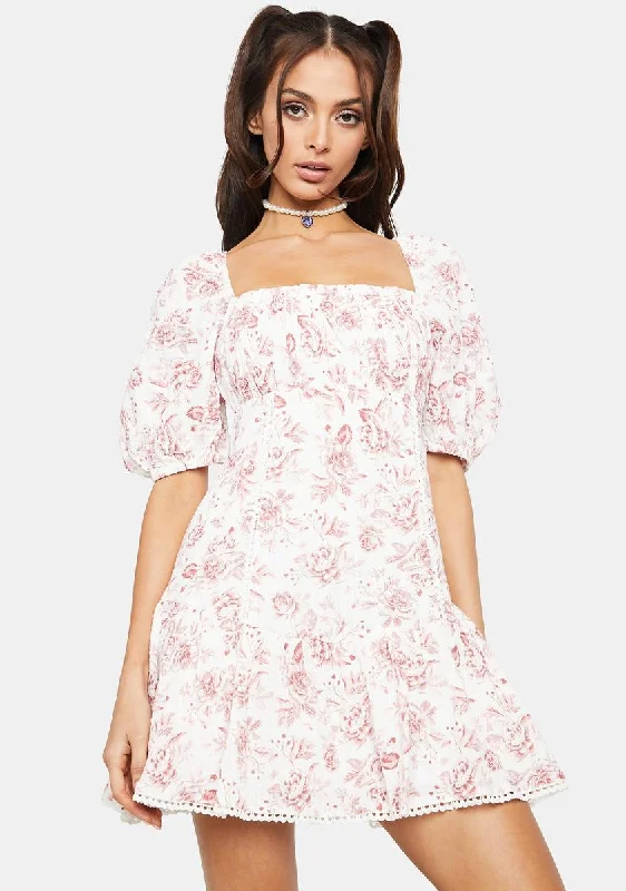 Love Story Mini Dress Trendy Mini Dress with Belt
