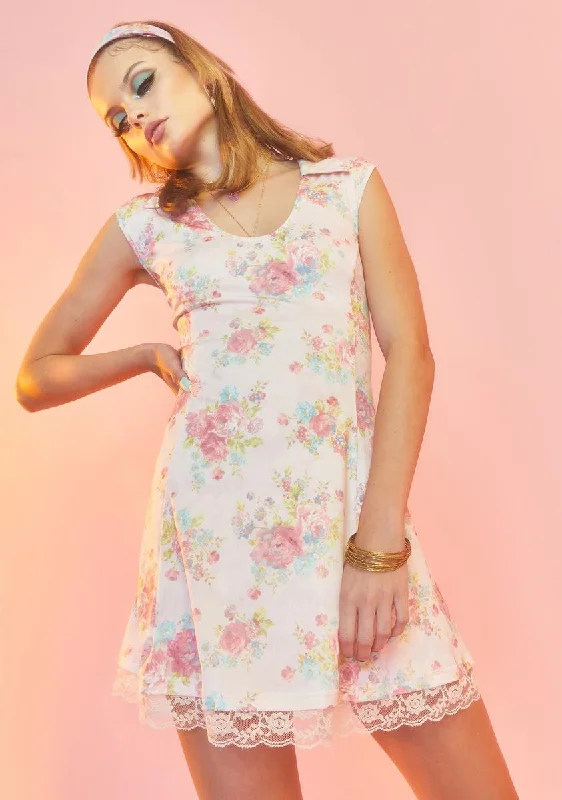 Somebody's Angel Mini Dress Cozy T-Shirt Mini Dress
