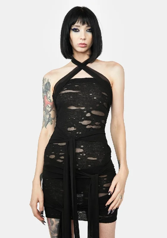 Stop The Sass Mini Dress Comfortable Bodycon Mini Dress