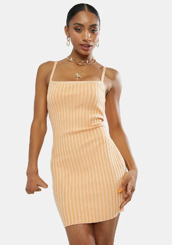 Tangy Good Days On My Mind Mini Dress Comfortable Polka Dot Mini Dress