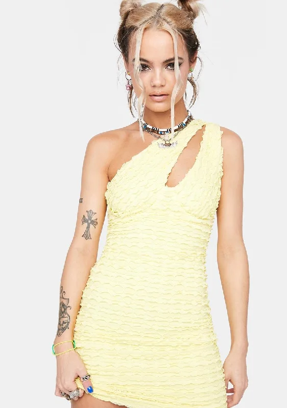 Textbook Romance Mini Dress Cozy Ribbed Mini Dress