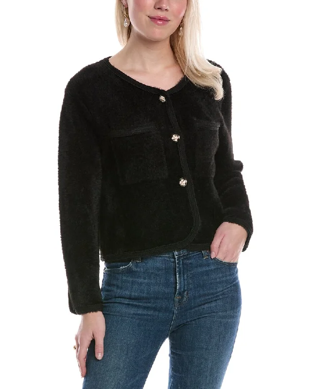 ANNA KAY Princess Cashmere-Blend Jacket Chenille Fabric Brocade Fabric Lace Fabric