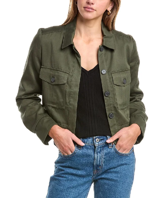 ba&sh Elia Jacket Denim Jacket Leather Jacket Suede Jacket