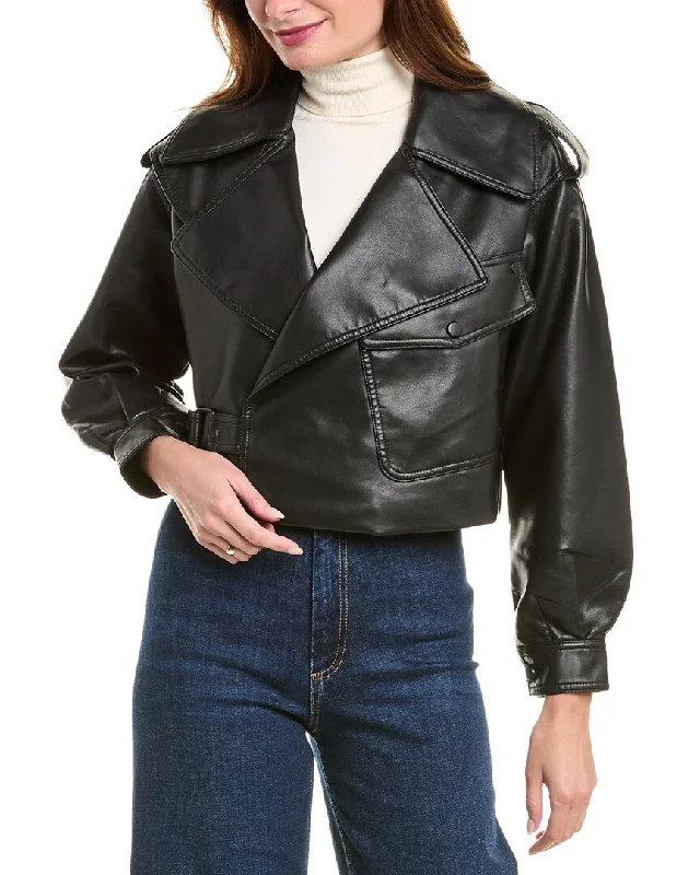 Colette Rose Jacket Belted Jacket Elasticated Jacket Padded Jacket