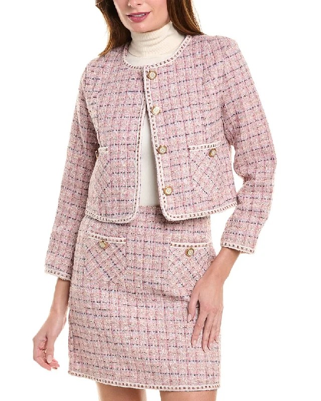 Colette Rose Jacket Satin Jacket Silk Jacket Chiffon Jacket