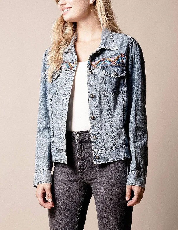 Elena Denim Jacket - As-Is-Clearance - Large Only Faux Fur Jacket Real Fur Jacket Shearling Jacket Elena Denim Jacket - As-Is-Clearance - Large Only Faux Fur Jacket Real Fur Jacket Shearling Jacket