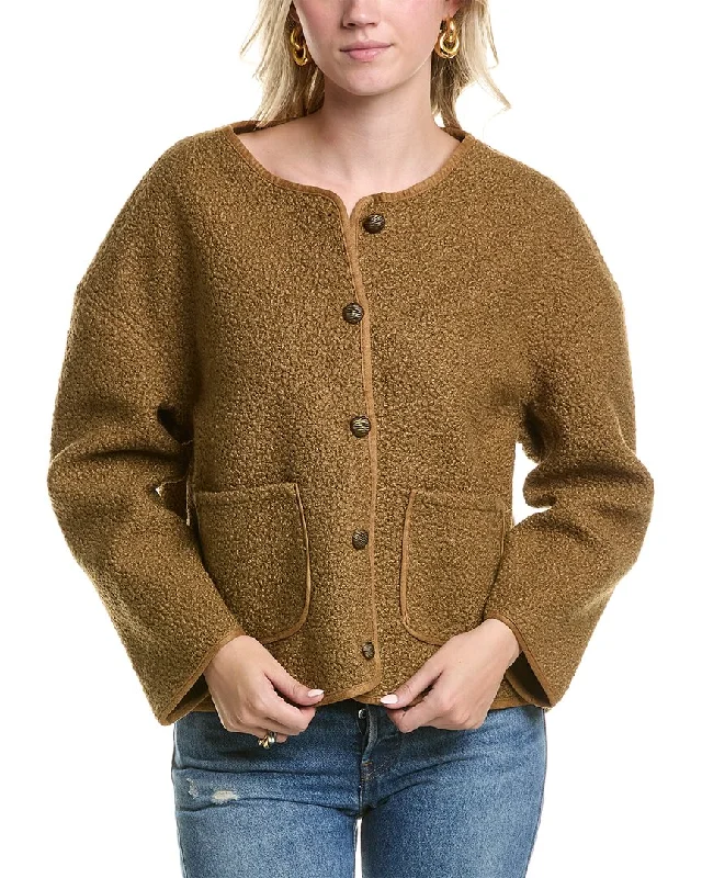 Femme Society Jacket Wool Jacket Cashmere Jacket Tweed Jacket