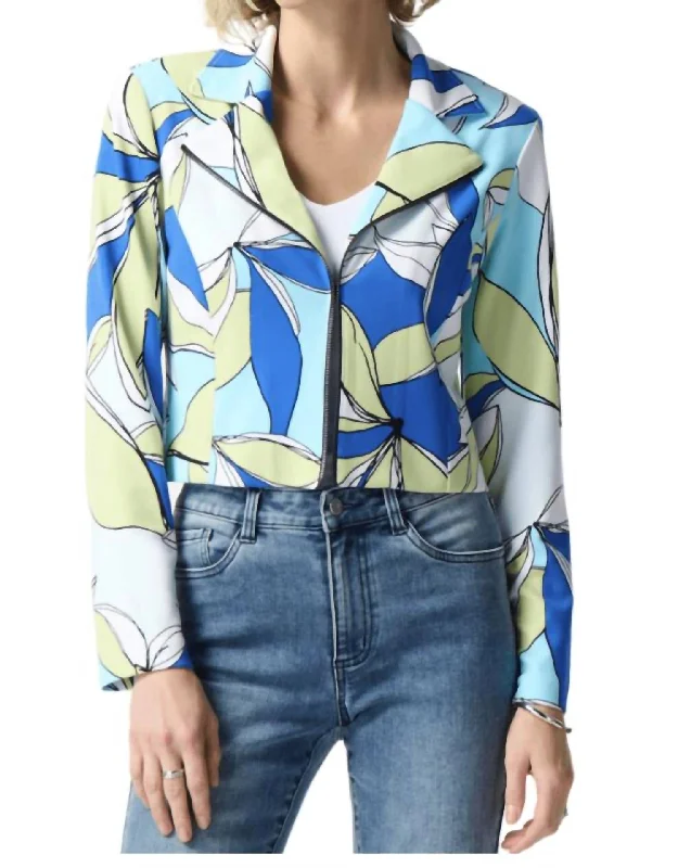 Jr Jacket In Vanilla/multi Striped Jacket Polka Dot Jacket Floral Jacket