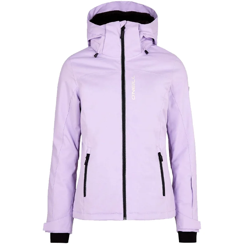 O’Neill Womens Stuvite Jacket 2024 Nylon Fabric Polyester Fabric Spandex Fabric