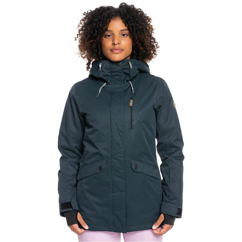 Roxy Andie Jacket 2022 Front Pockets Side Pockets Patch Pockets