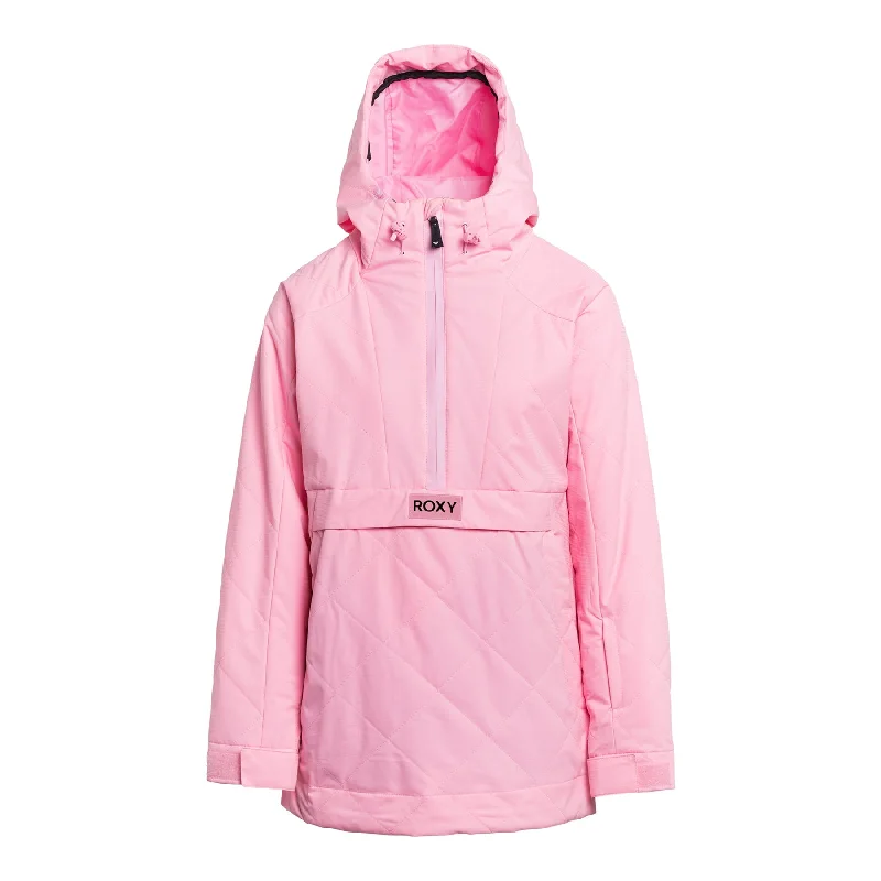 Roxy Radiant Lines Overhead Jacket 2024 Front Pockets Side Pockets Patch Pockets