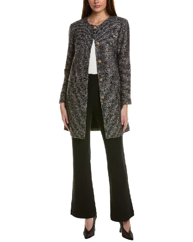 St. John Sequin Jacket Mesh Jacket Canvas Jacket Denim Jacket