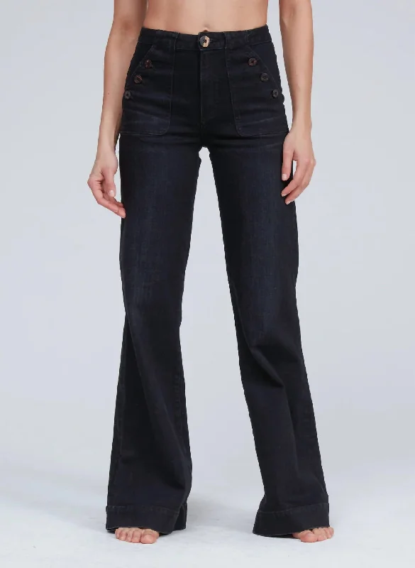 Brick House Wide Leg Jean In Rock Trendy Acid Wash Skinny Jeans