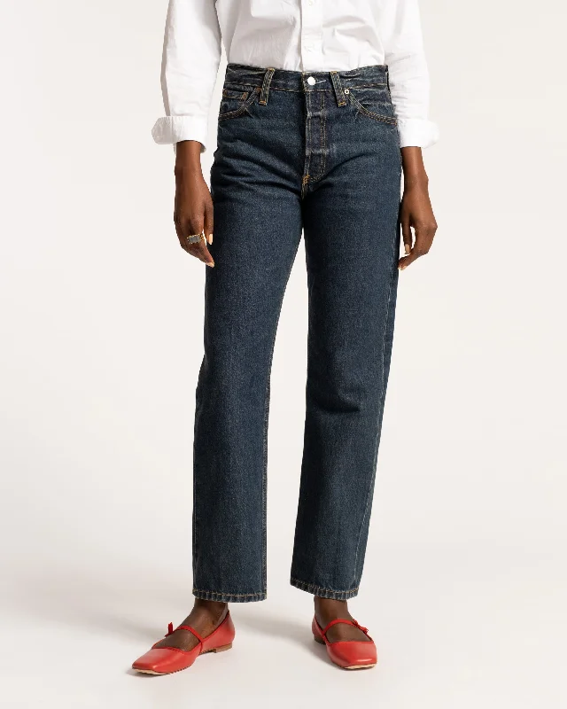 Casey 5 Pocket Jean Elegant Raw Hem Jeans