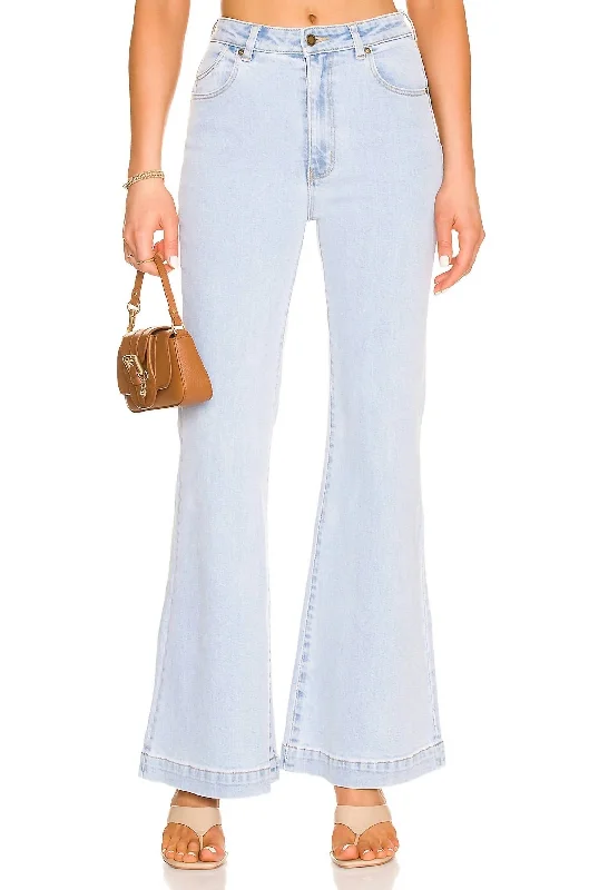 Eastcoast Flare Jean In Cloud Blue Chic Dark-Wash Skinny Jeans