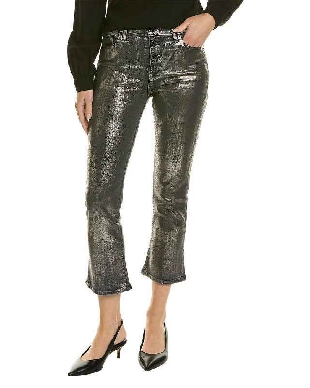 FIDELITY DENIM Juniper Moonstone Flare Crop Jean Fashionable Bootcut Jeans