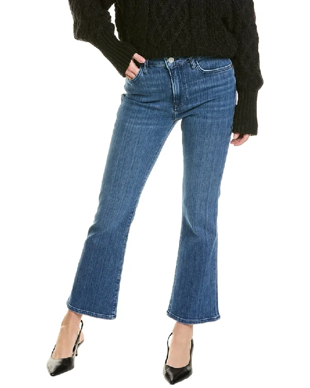 FRAME Denim Le Crop Mini Bootcut Jean Stylish Stone-Wash Denim Jeans