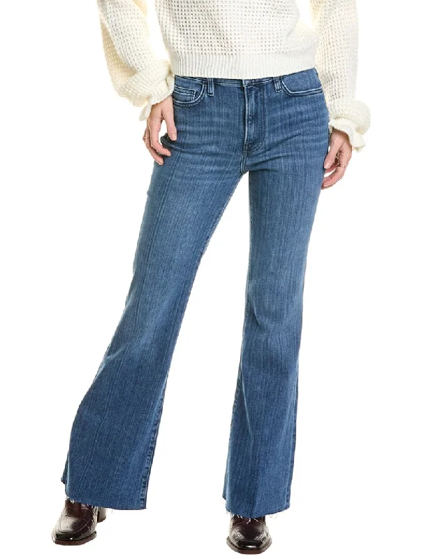 FRAME Denim Le Easy Temple Flare Jean Fashionable Straight Cut Jeans