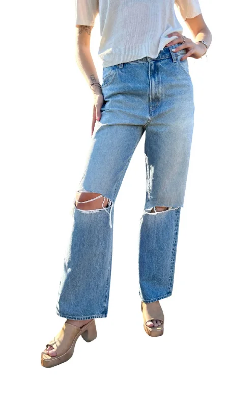 Heidi Jean In Distressed Blue Trendy Skinny Fit Jeans