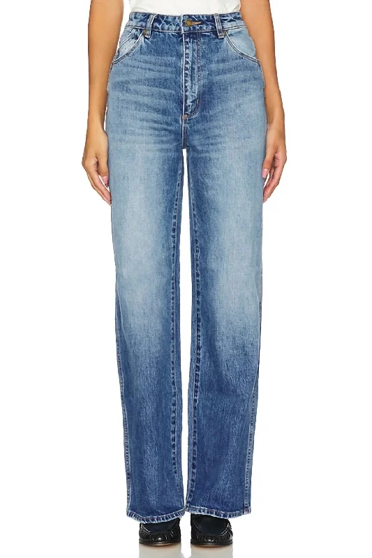 Heidi Jeans In Seattle Elegant Raw Hem Jeans