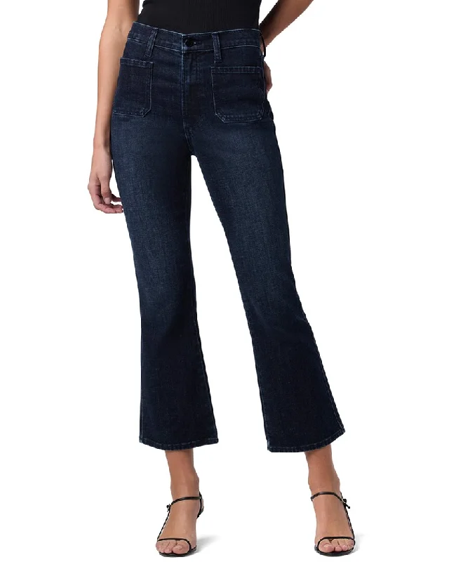 JOE'S Jeans Wannabe High-Rise Crop Bootcut Jean Comfortable Drawstring Waist Jeans
