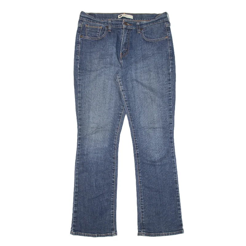 LEVI'S 515 Jeans Blue Denim Regular Bootcut Stone Wash Womens W30 L32 Casual High-Waisted Bootcut Jeans LEVI'S 515 Jeans Blue Denim Regular Bootcut Stone Wash Womens W30 L32 Casual High-Waisted Bootcut Jeans
