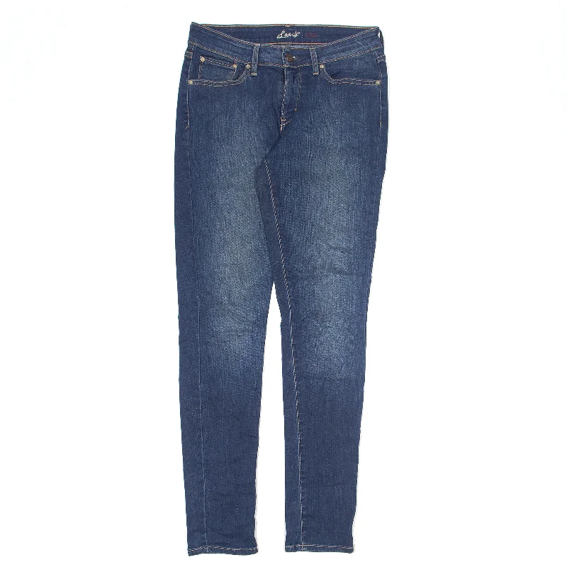 LEVI'S Jeans Blue Denim Regular Skinny Stone Wash Womens W27 L29 Trendy Classic Fit Jeans LEVI'S Jeans Blue Denim Regular Skinny Stone Wash Womens W27 L29 Trendy Classic Fit Jeans