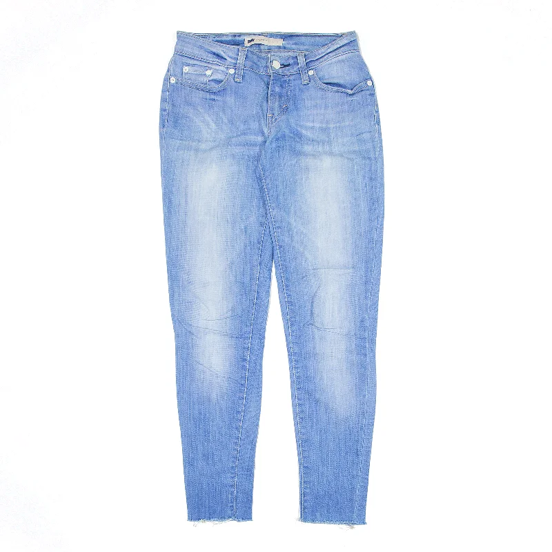 LEVI'S Legging Jeans Blue Denim Slim Skinny Stone Wash Womens W25 L27 Elegant Wide-Leg Jeans LEVI'S Legging Jeans Blue Denim Slim Skinny Stone Wash Womens W25 L27 Elegant Wide-Leg Jeans