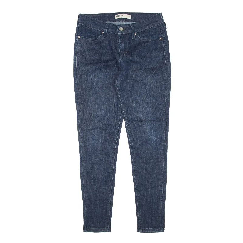 LEVI'S Legging Jeans Blue Denim Slim Skinny Womens W28 L27 Comfortable Dark Wash Jeans LEVI'S Legging Jeans Blue Denim Slim Skinny Womens W28 L27 Comfortable Dark Wash Jeans