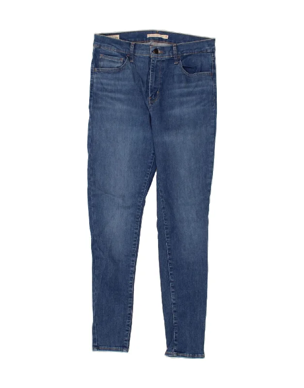 LEVI'S Womens 720 High Waist Super Skinny Jeans W30 L30 Blue Cotton Stylish Cargo Style Jeans LEVI'S Womens 720 High Waist Super Skinny Jeans W30 L30 Blue Cotton Stylish Cargo Style Jeans