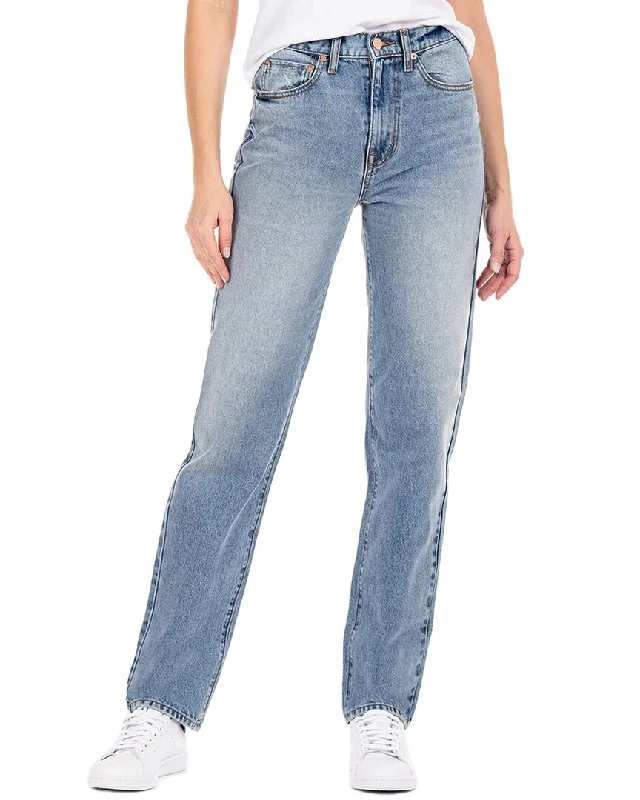 Modern American Doheny Miramar Relaxed Leg Jean Chic Double Waistband Jeans