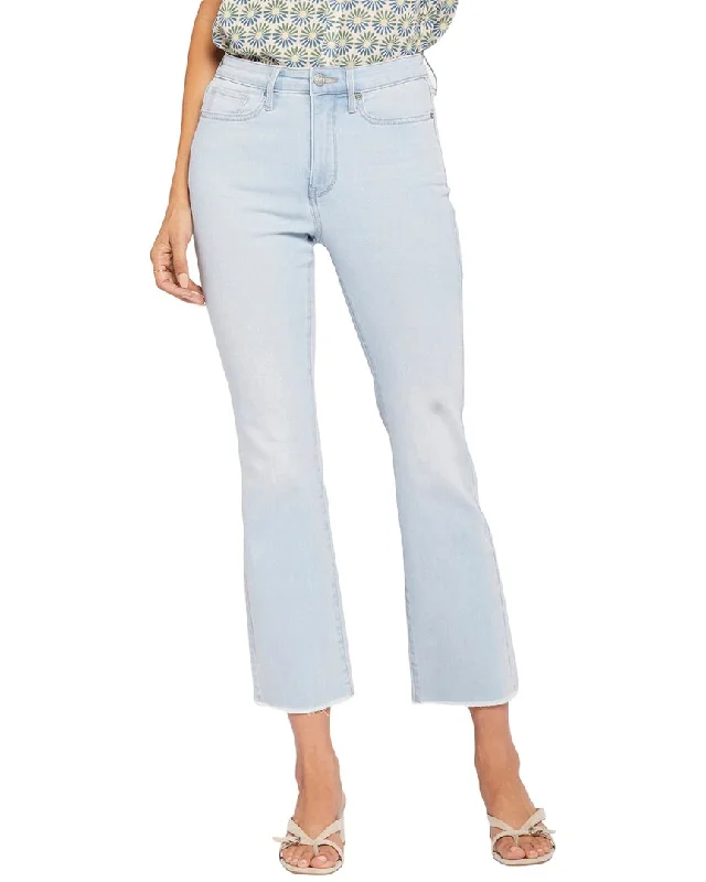 NYDJ High-Rise Billie Mini Brightside Bootcut Jean Chic Cropped Jeans