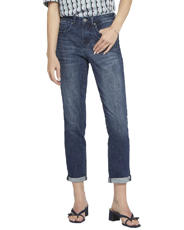 NYDJ Margot Mesquite Crop Jean Elegant Tapered Leg Denim
