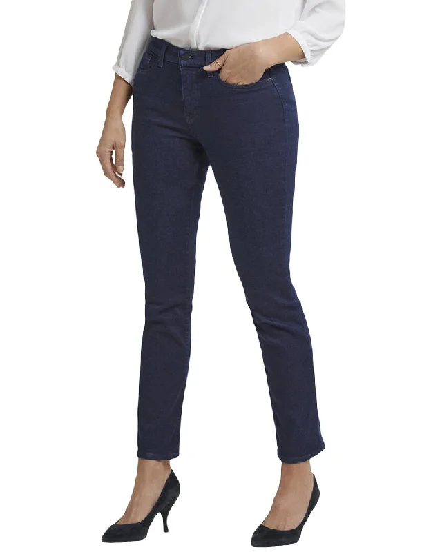 NYDJ Petite Sheri Rinse Slim Jean Trendy Cut-Off Denim Shorts