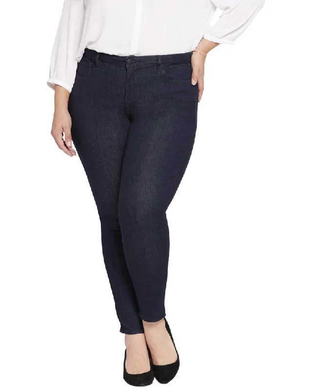 NYDJ Plus Ami Rinse Skinny Jean Comfortable Low-Rise Jeans