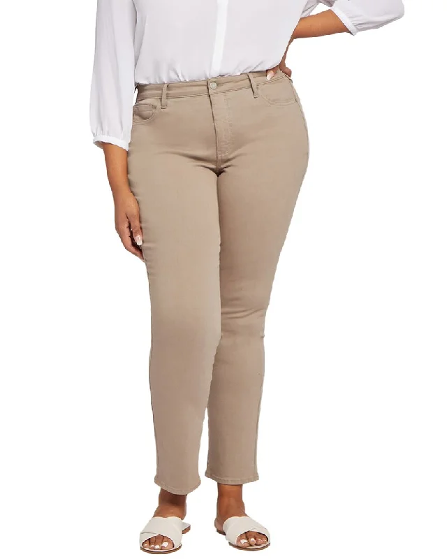 NYDJ Plus Sheri Slim Jean Trendy Bootcut High-Waisted Jeans
