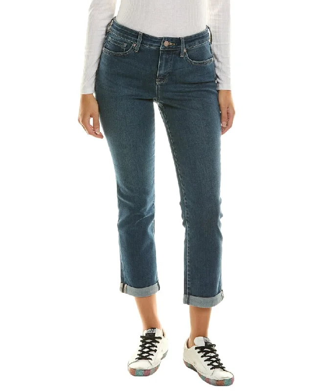 NYDJ Sheri Jean Elegant High-Waisted Flared Jeans