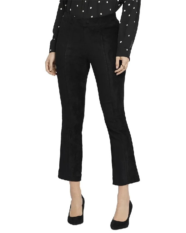 NYDJ Suede Black Bootcut Jean Comfortable Straight-Legged Denim
