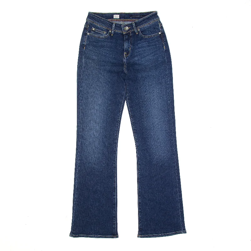 TOMMY HILFIGER Paris Jeans Blue Denim Classic Bootcut Stone Wash Womens W27 L30 Comfortable Zip-Fly Denim Jeans TOMMY HILFIGER Paris Jeans Blue Denim Classic Bootcut Stone Wash Womens W27 L30 Comfortable Zip-Fly Denim Jeans