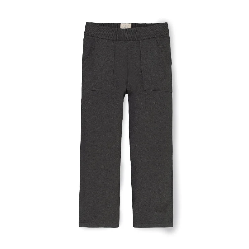 Wide-Leg Sweater Pant Nylon Fabric Polyester Fabric Spandex Fabric