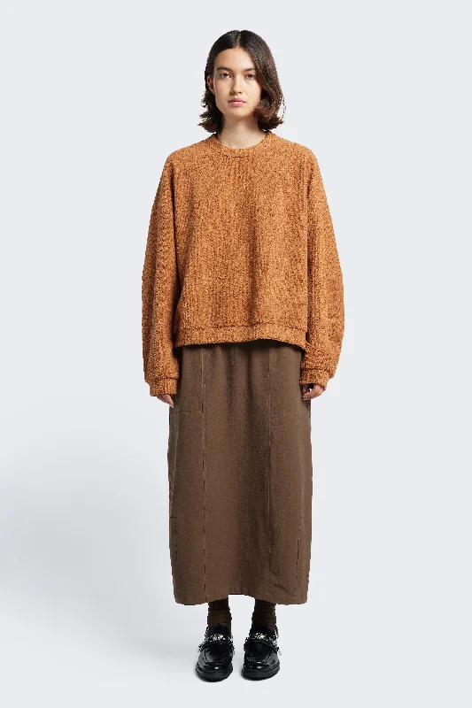 Anima Skirt Brown corduroy skirt comfortable