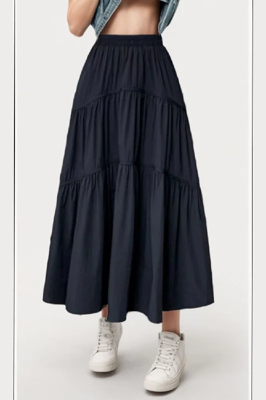 CH0001 SKIRT (XL ONLY) silk skirt luxurious