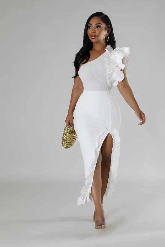 Diva Day Bodysuit Skirt Set chiffon skirt delicate